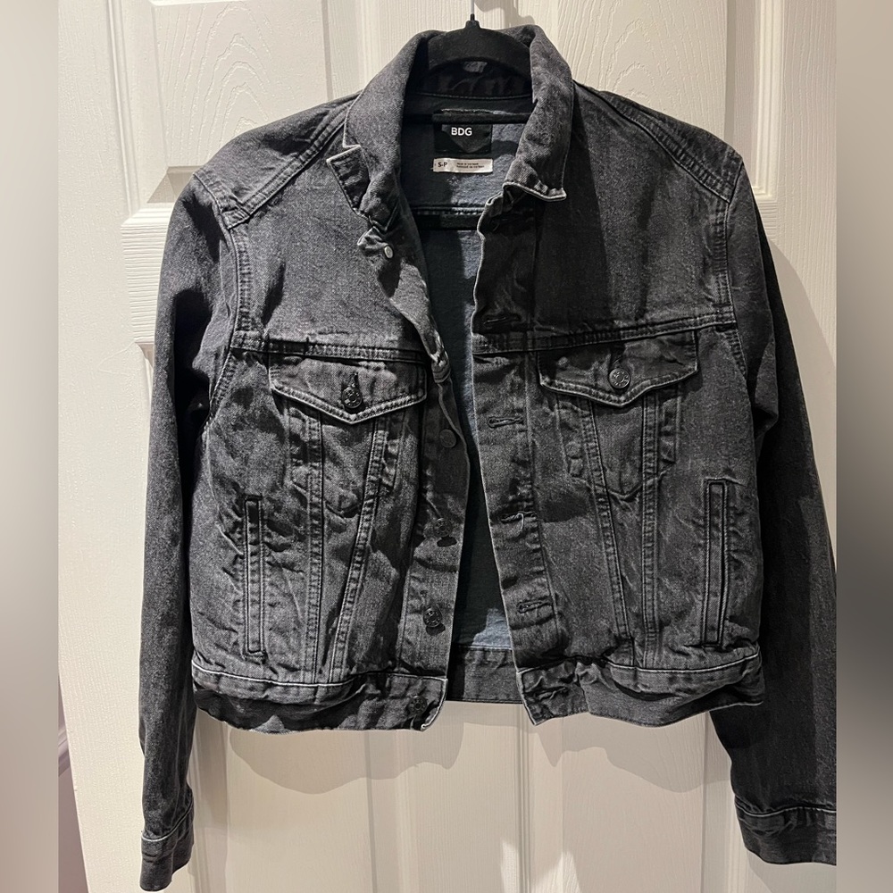BDG Urban Outfitters Black Denim Jacket